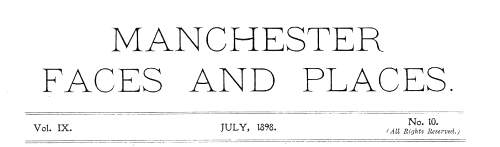 Facimile Title page of Manchester Faces and Places